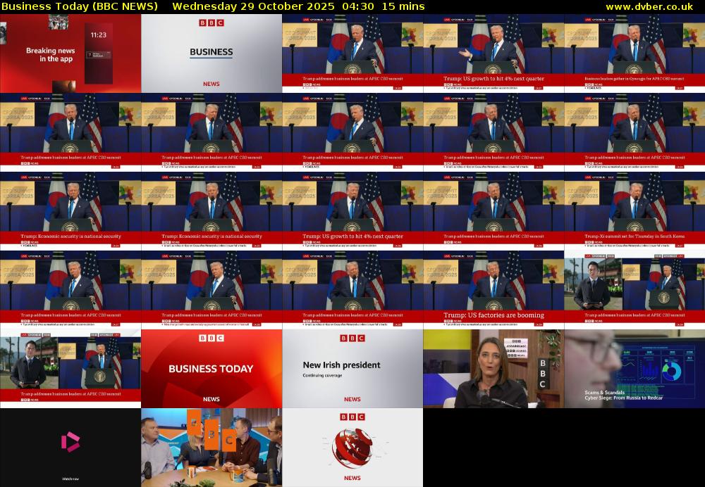 Business Today (BBC NEWS) Wednesday 29 October 2025 04:30 - 04:45