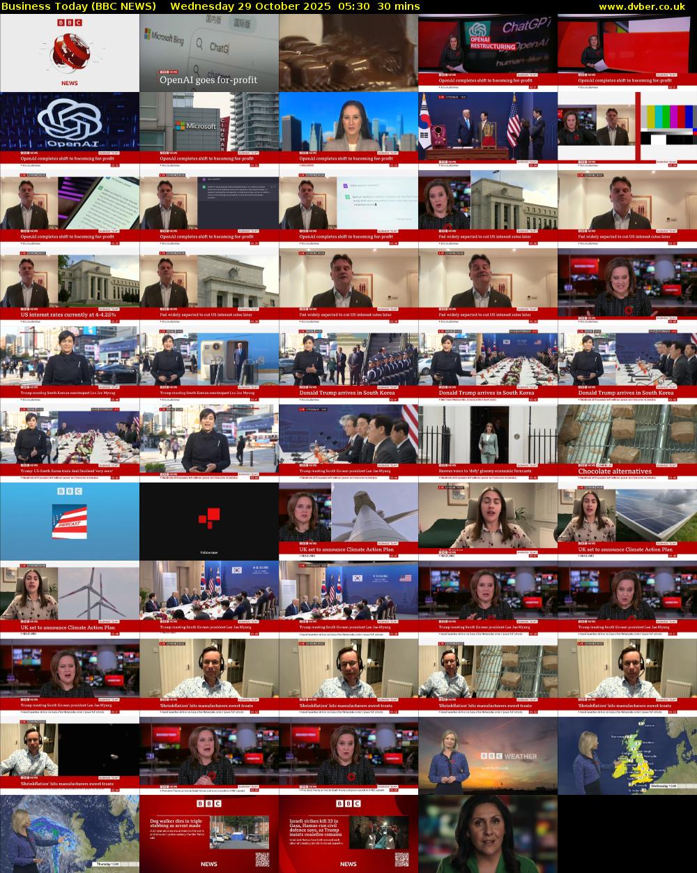 Business Today (BBC NEWS) Wednesday 29 October 2025 05:30 - 06:00