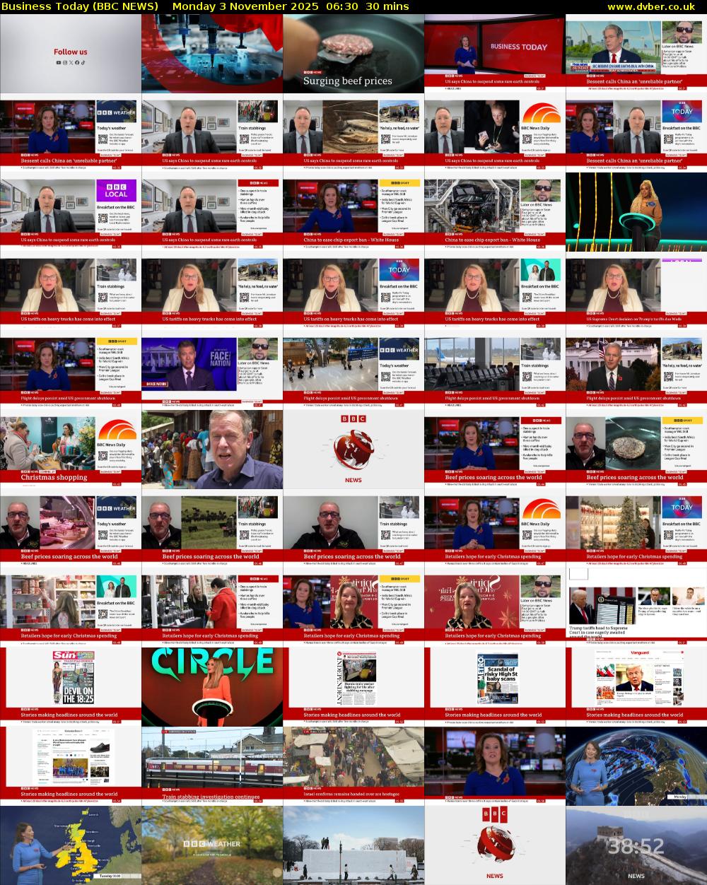 Business Today (BBC NEWS) Monday 3 November 2025 06:30 - 07:00
