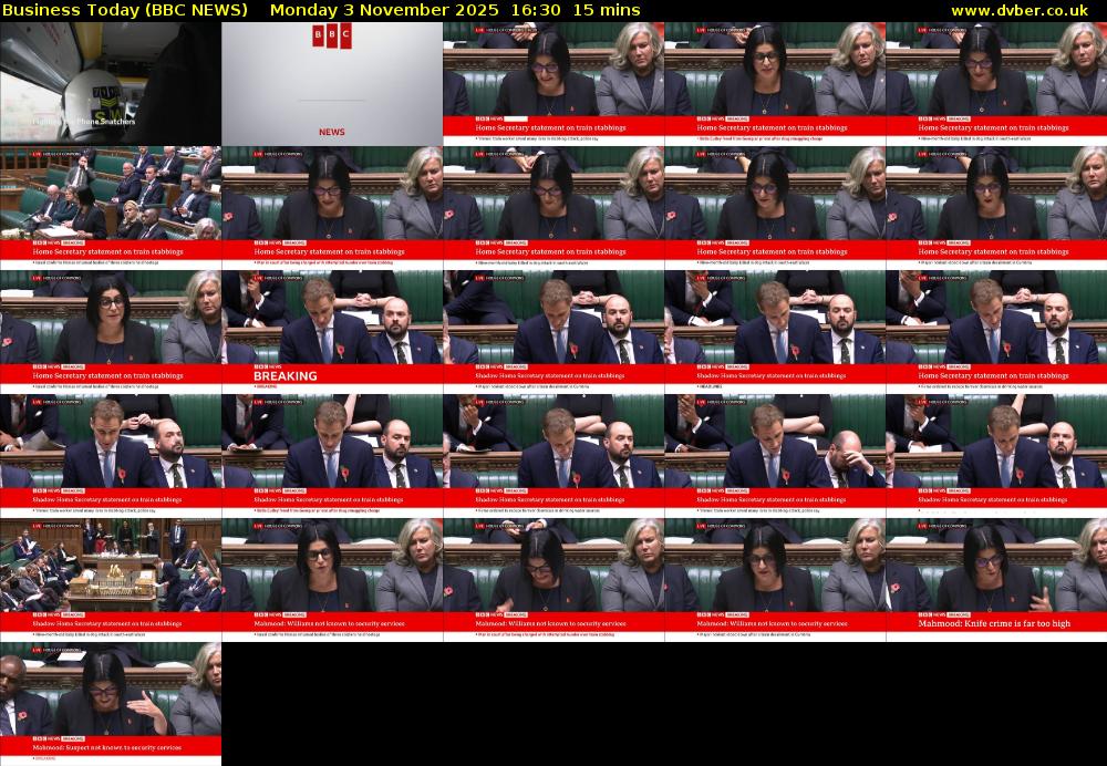 Business Today (BBC NEWS) Monday 3 November 2025 16:30 - 16:45