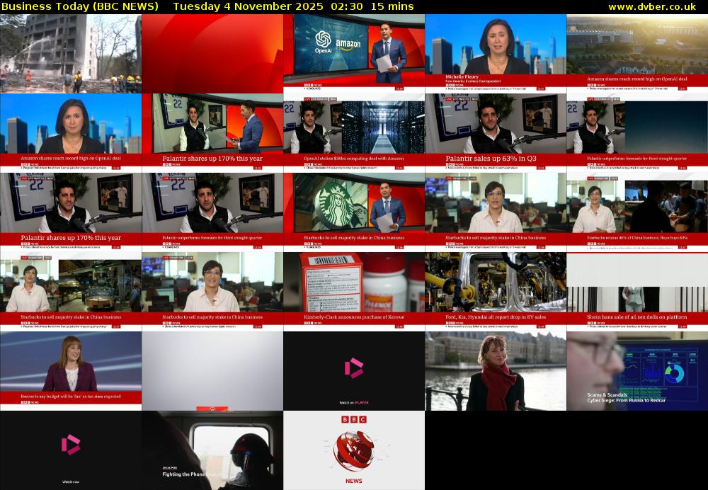 Business Today (BBC NEWS) Tuesday 4 November 2025 02:30 - 02:45