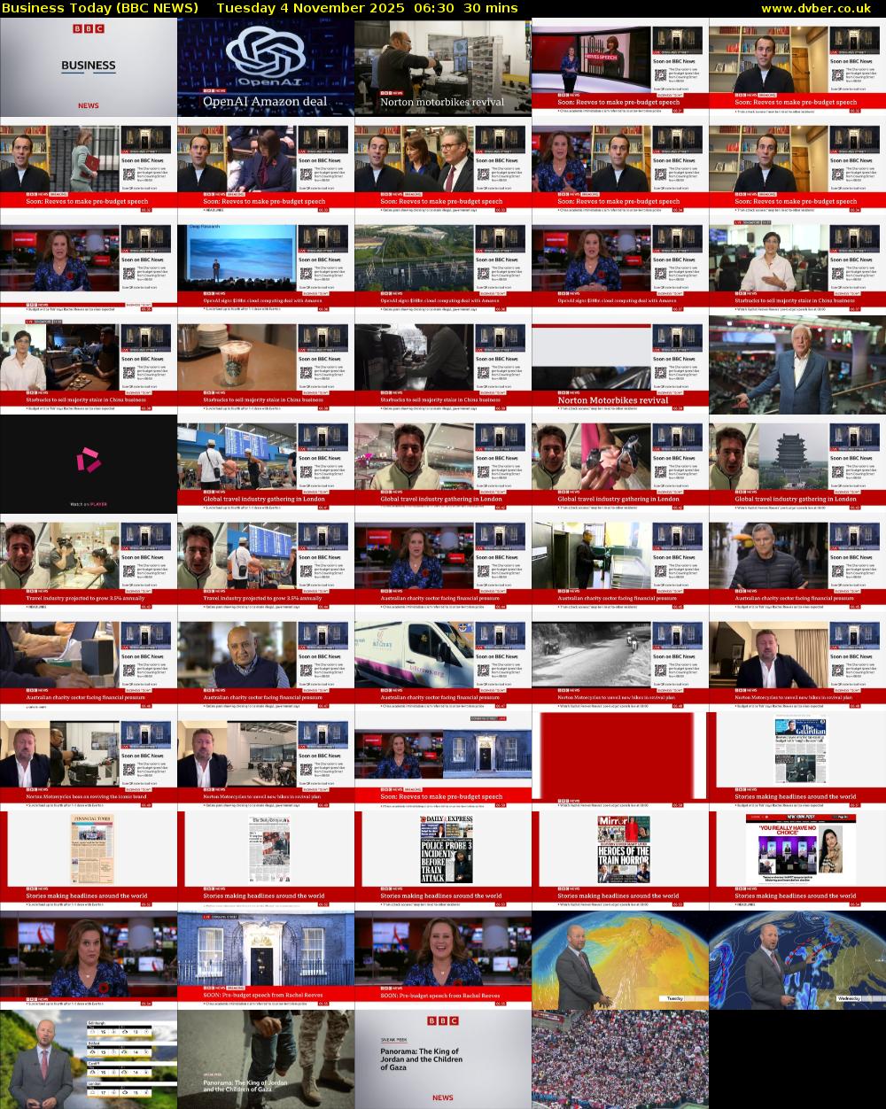 Business Today (BBC NEWS) Tuesday 4 November 2025 06:30 - 07:00