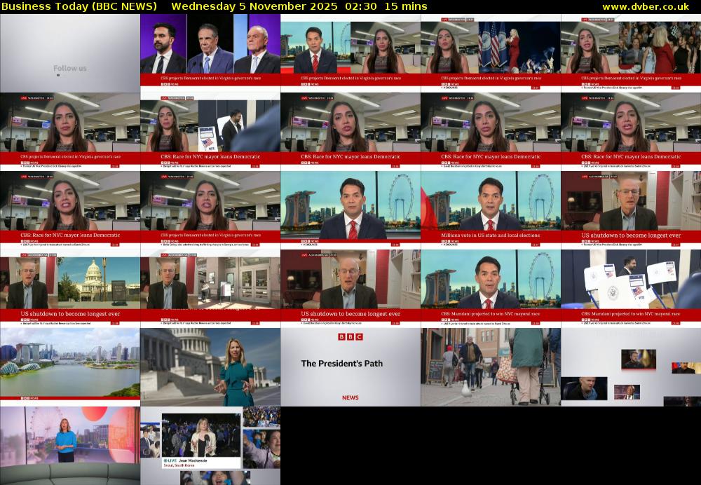 Business Today (BBC NEWS) Wednesday 5 November 2025 02:30 - 02:45