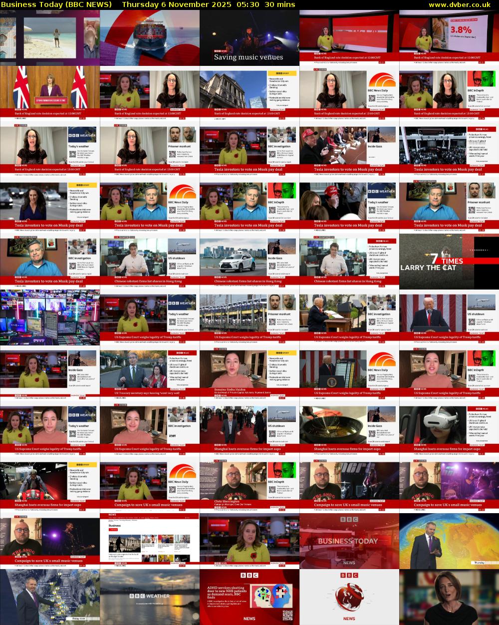 Business Today (BBC NEWS) Thursday 6 November 2025 05:30 - 06:00