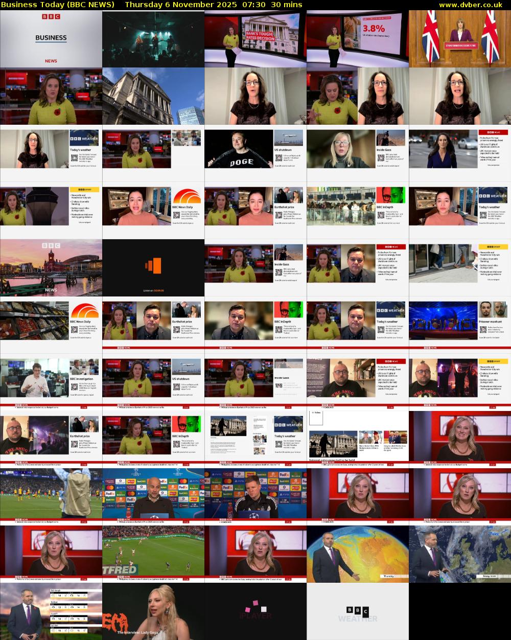 Business Today (BBC NEWS) Thursday 6 November 2025 07:30 - 08:00