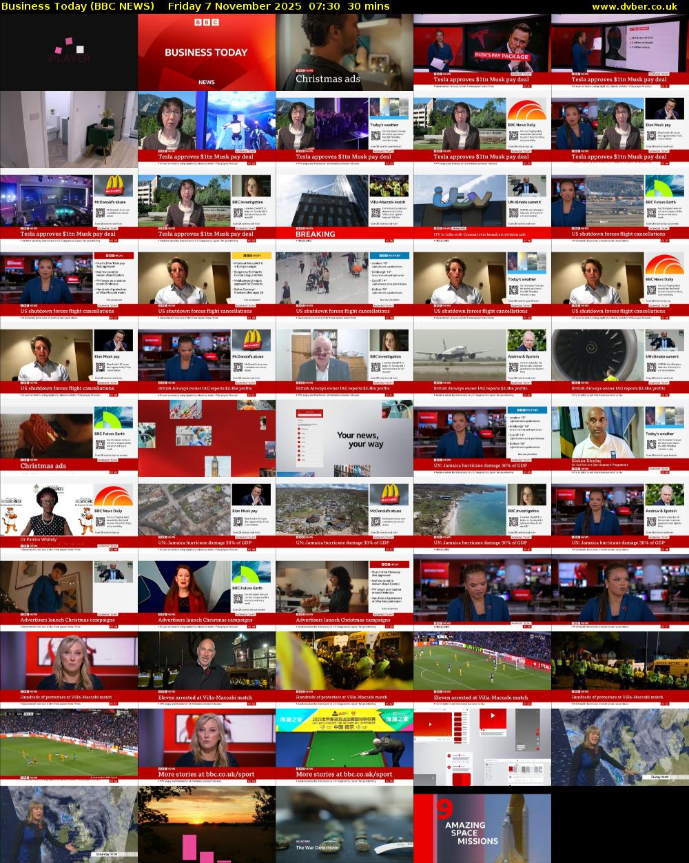 Business Today (BBC NEWS) Friday 7 November 2025 07:30 - 08:00
