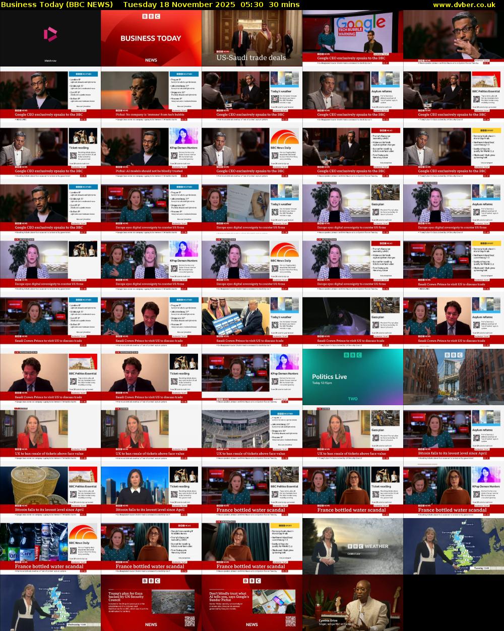 Business Today (BBC NEWS) Tuesday 18 November 2025 05:30 - 06:00