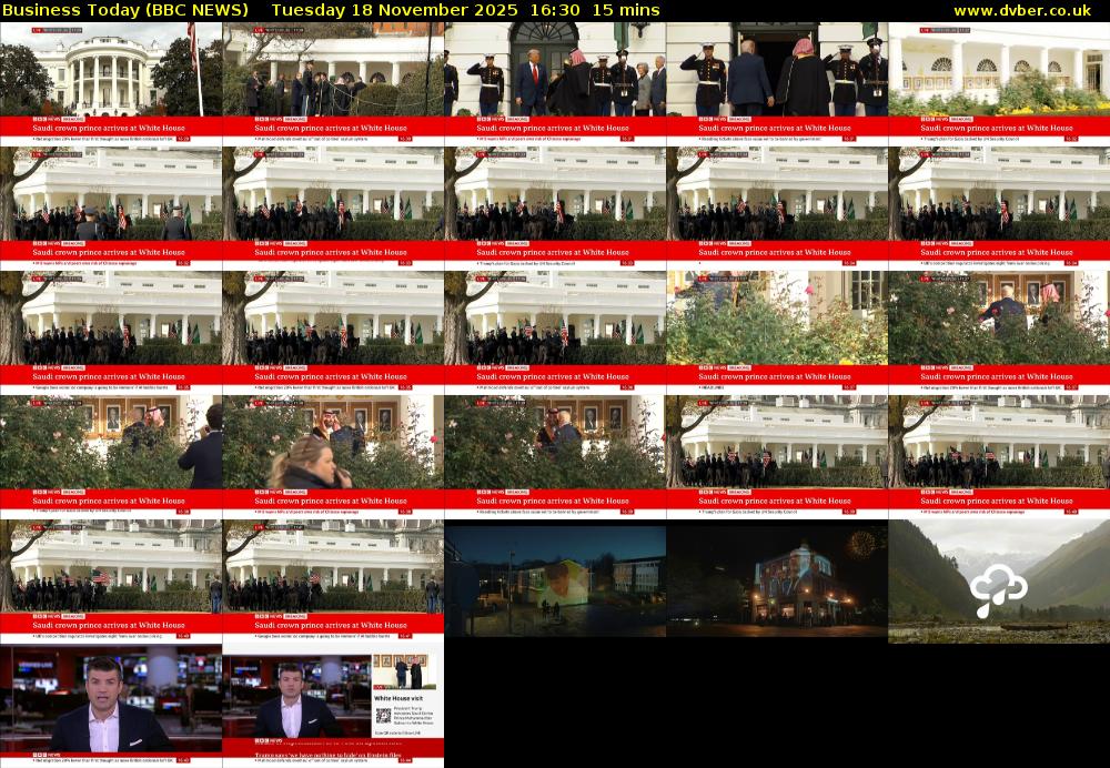 Business Today (BBC NEWS) Tuesday 18 November 2025 16:30 - 16:45