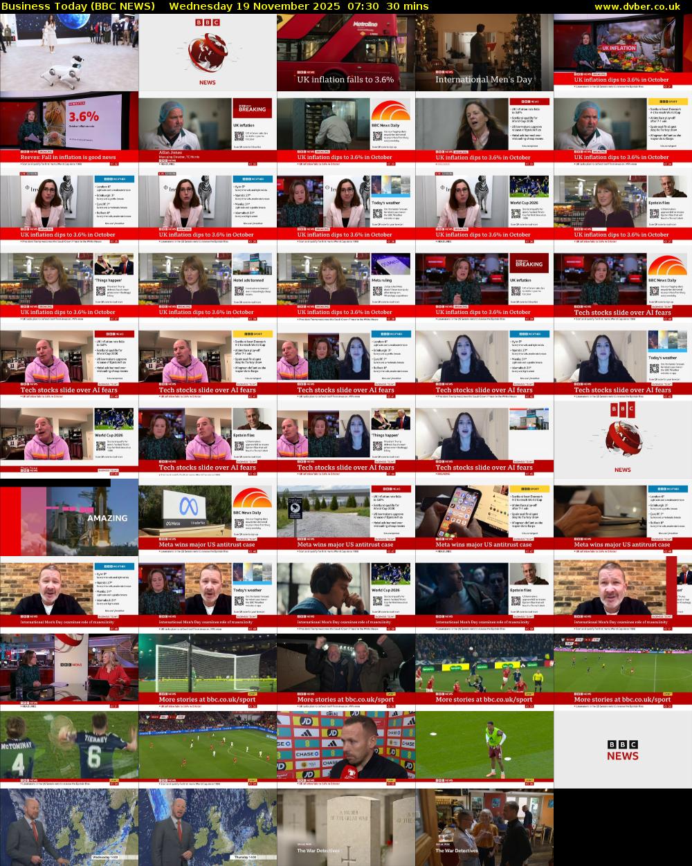 Business Today (BBC NEWS) Wednesday 19 November 2025 07:30 - 08:00