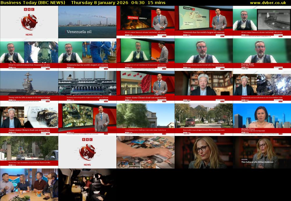 Business Today (BBC NEWS) Thursday 8 January 2026 04:30 - 04:45