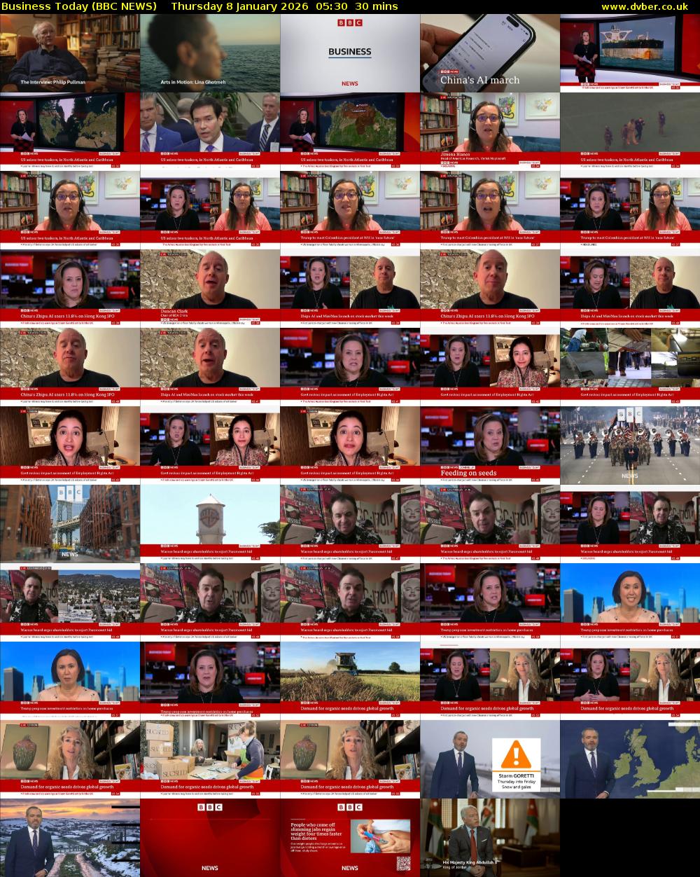 Business Today (BBC NEWS) Thursday 8 January 2026 05:30 - 06:00