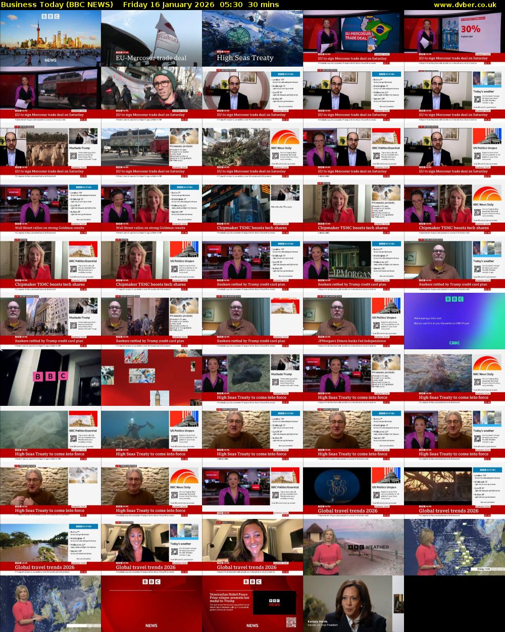 Business Today (BBC NEWS) Friday 16 January 2026 05:30 - 06:00