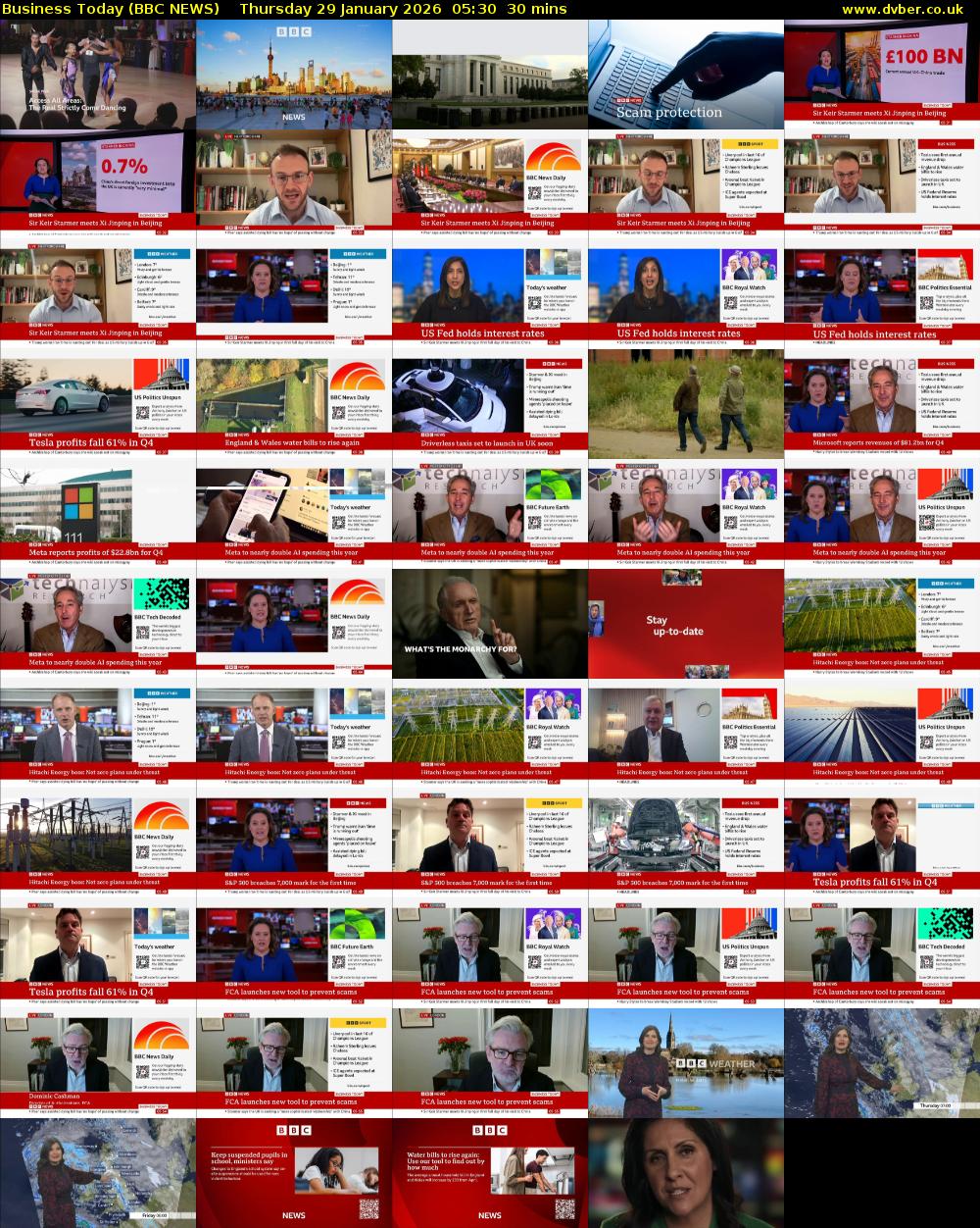 Business Today (BBC NEWS) Thursday 29 January 2026 05:30 - 06:00