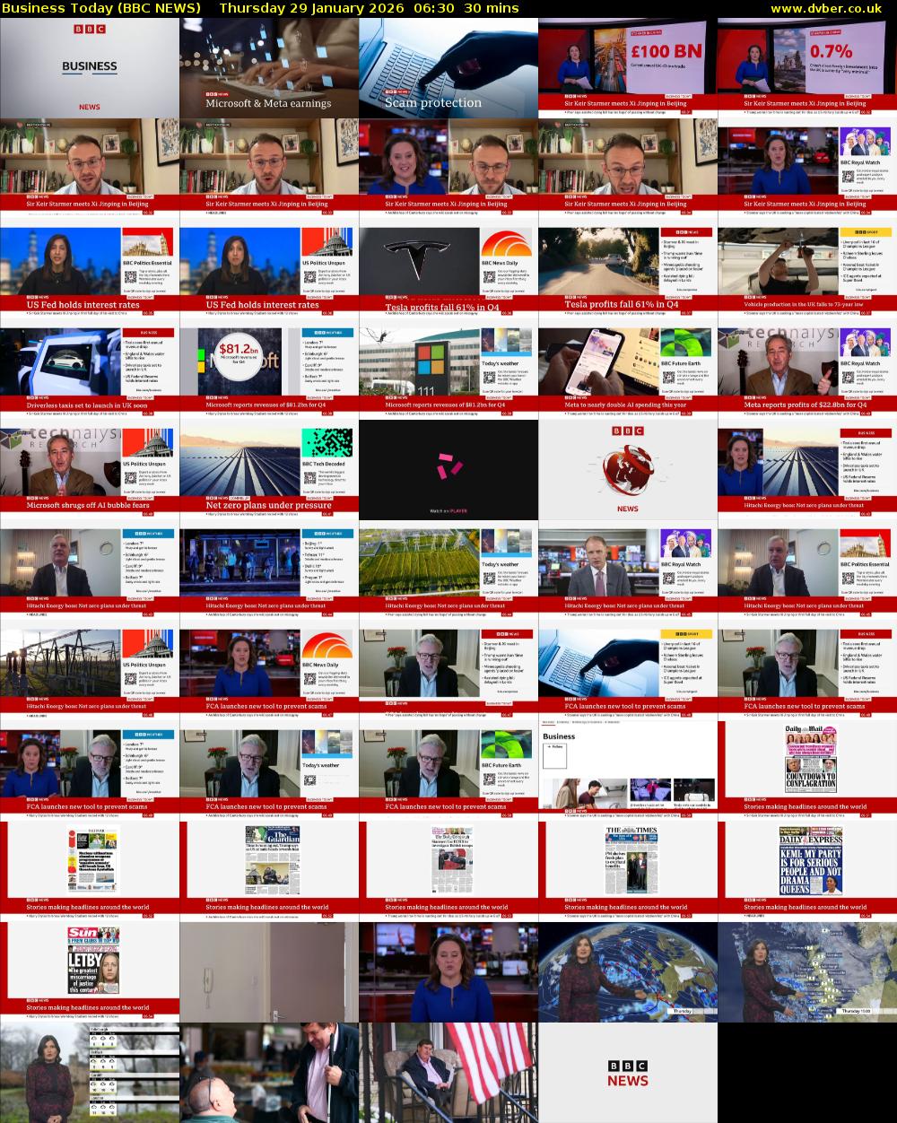 Business Today (BBC NEWS) Thursday 29 January 2026 06:30 - 07:00