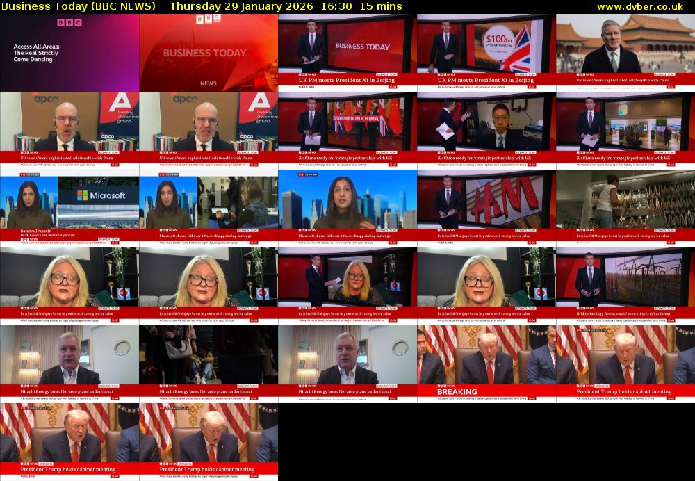 Business Today (BBC NEWS) Thursday 29 January 2026 16:30 - 16:45