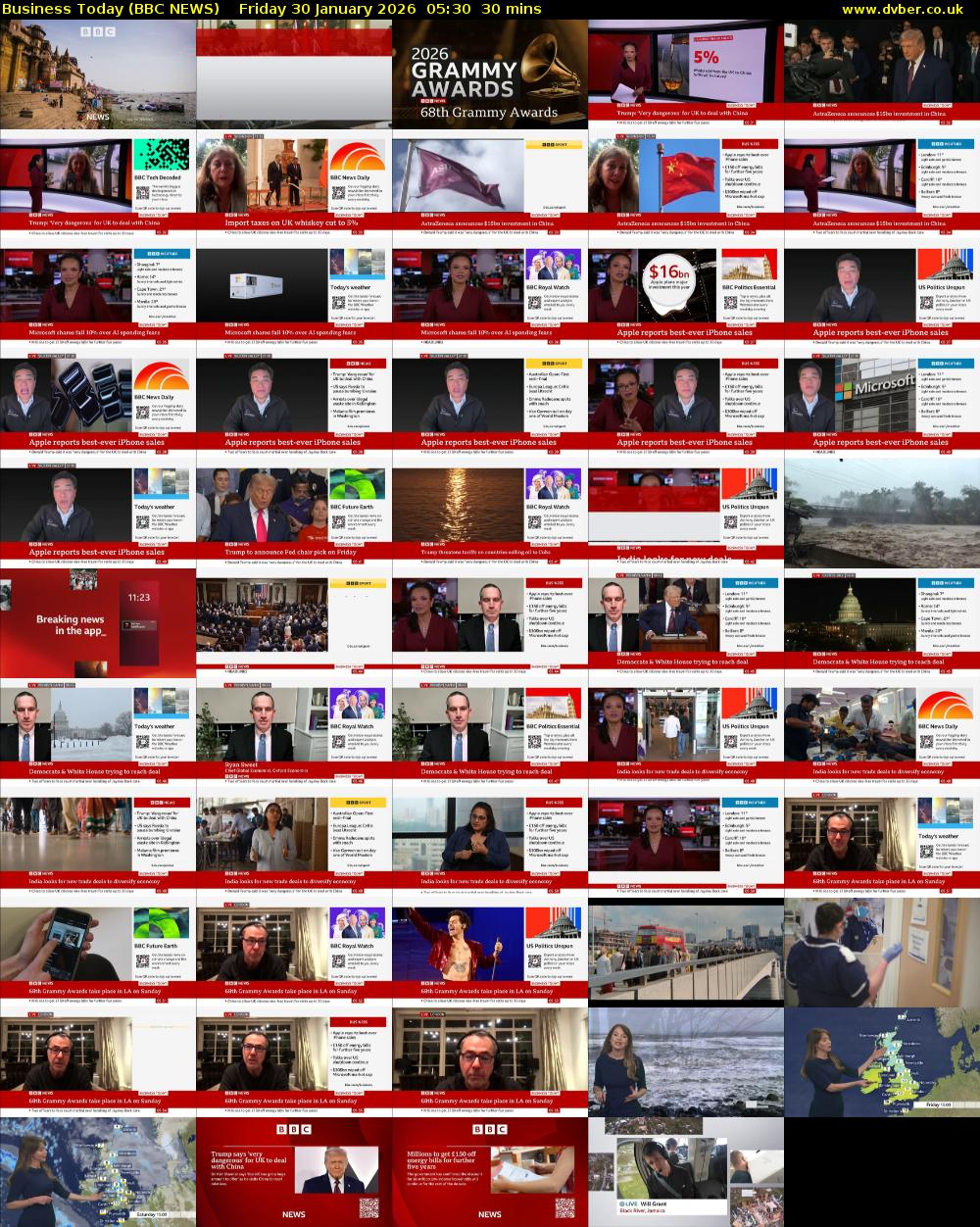 Business Today (BBC NEWS) Friday 30 January 2026 05:30 - 06:00
