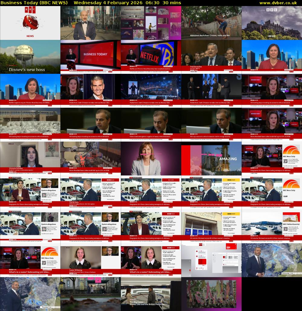 Business Today (BBC NEWS) Wednesday 4 February 2026 06:30 - 07:00