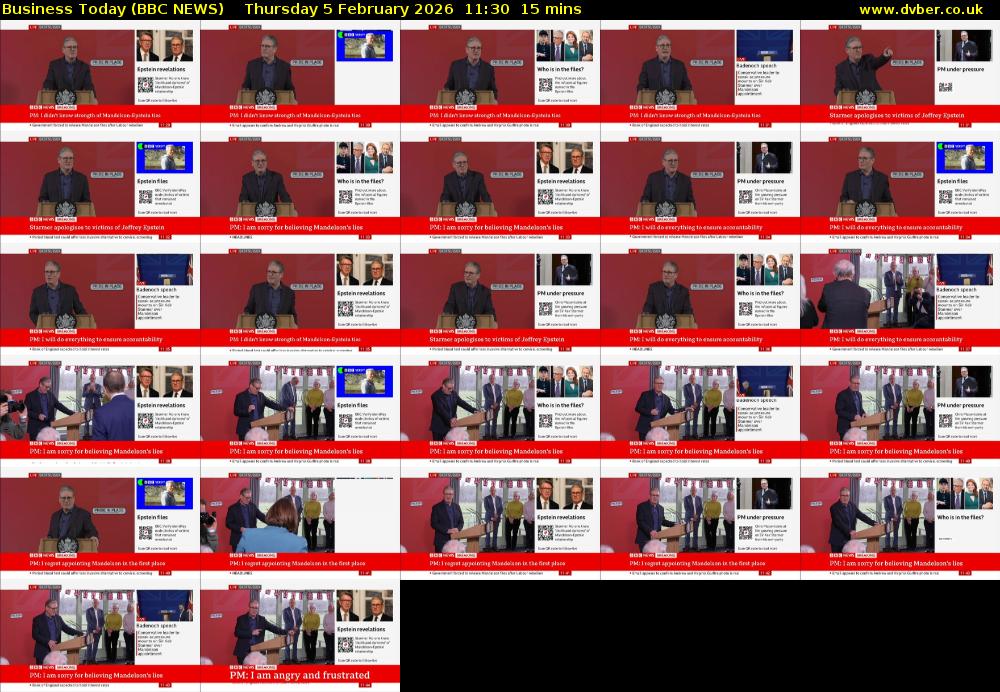 Business Today (BBC NEWS) Thursday 5 February 2026 11:30 - 11:45