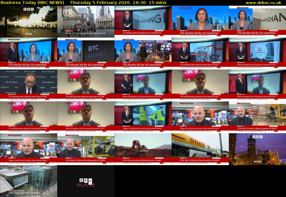 Business Today (BBC NEWS) Thursday 5 February 2026 16:30 - 16:45