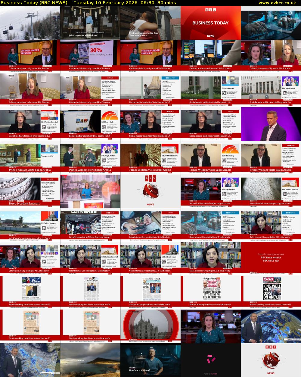 Business Today (BBC NEWS) Tuesday 10 February 2026 06:30 - 07:00
