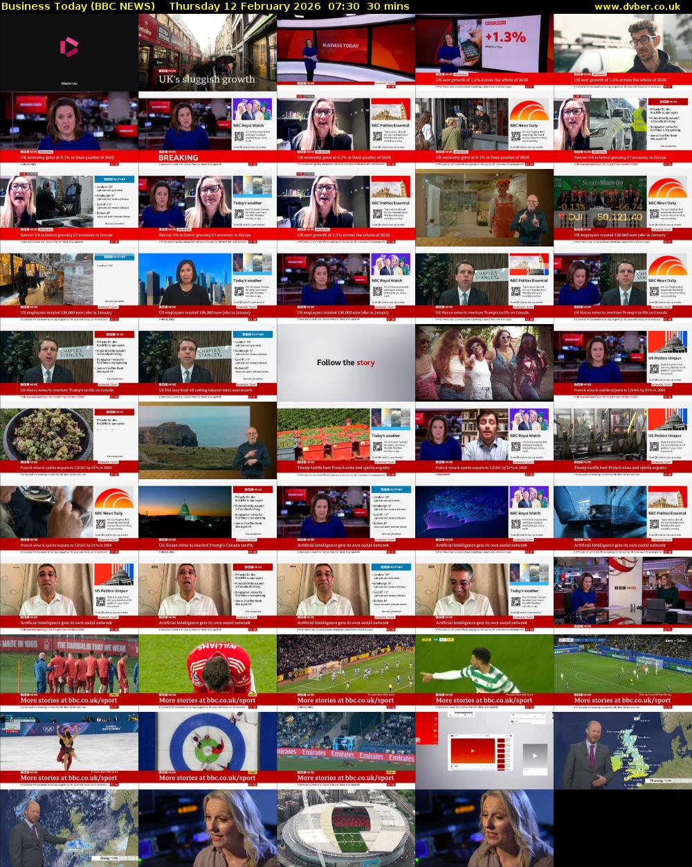 Business Today (BBC NEWS) Thursday 12 February 2026 07:30 - 08:00