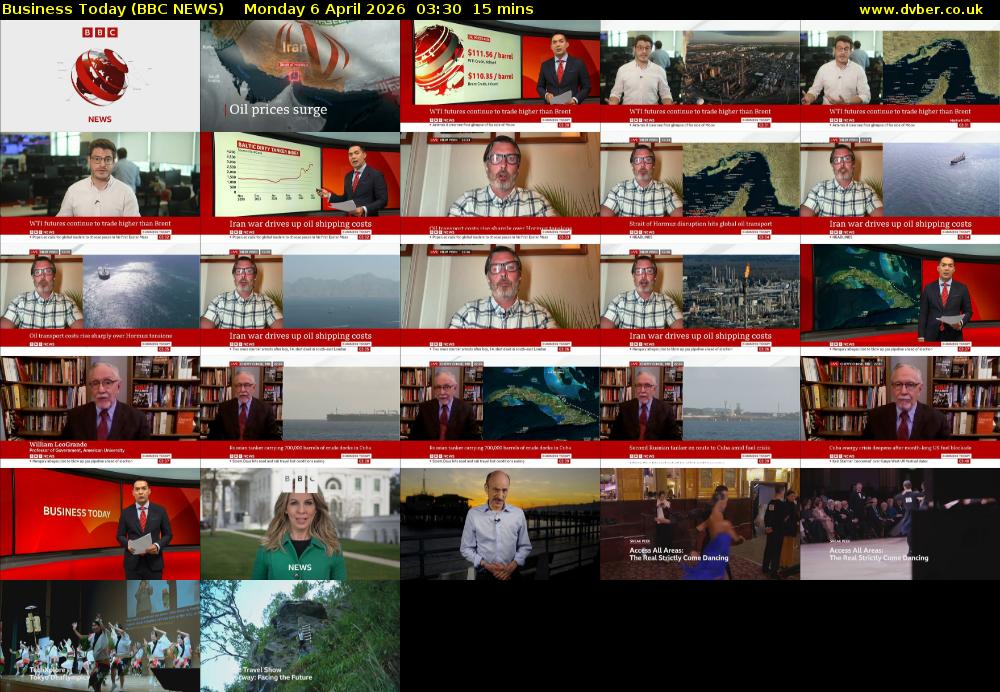 Business Today (BBC NEWS) Monday 6 April 2026 03:30 - 03:45
