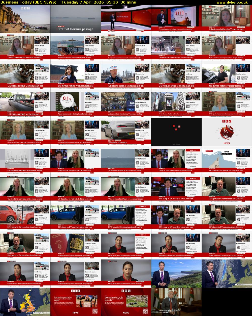 Business Today (BBC NEWS) Tuesday 7 April 2026 05:30 - 06:00