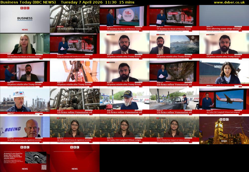 Business Today (BBC NEWS) Tuesday 7 April 2026 11:30 - 11:45
