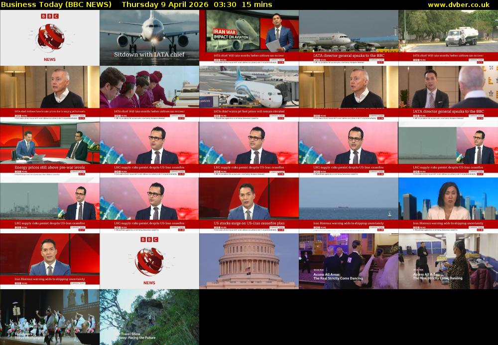 Business Today (BBC NEWS) Thursday 9 April 2026 03:30 - 03:45