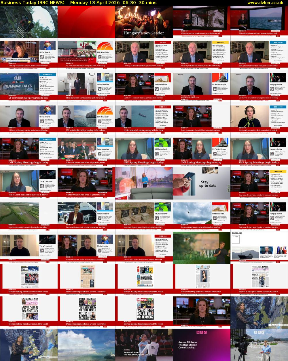 Business Today (BBC NEWS) Monday 13 April 2026 06:30 - 07:00