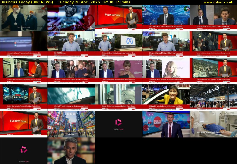 Business Today (BBC NEWS) Tuesday 28 April 2026 02:30 - 02:45