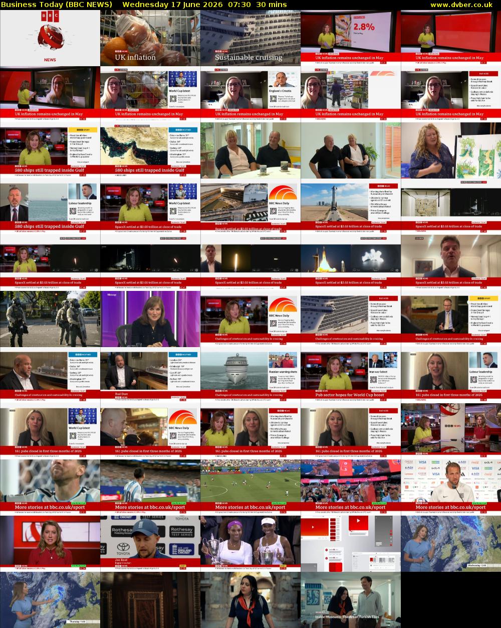 Business Today (BBC NEWS) Wednesday 17 June 2026 07:30 - 08:00