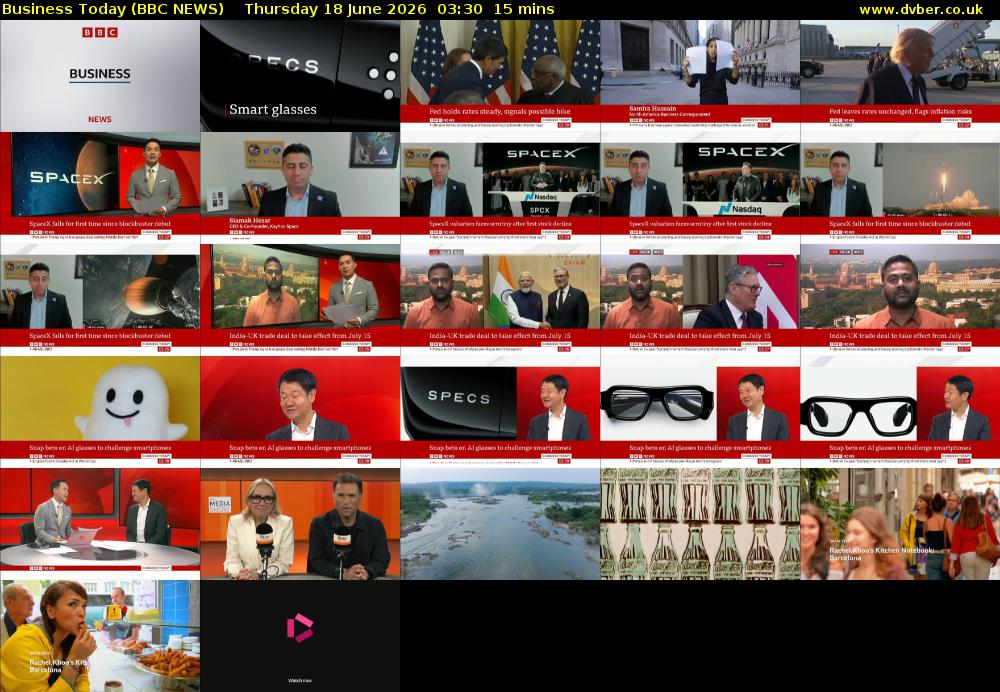 Business Today (BBC NEWS) Thursday 18 June 2026 03:30 - 03:45