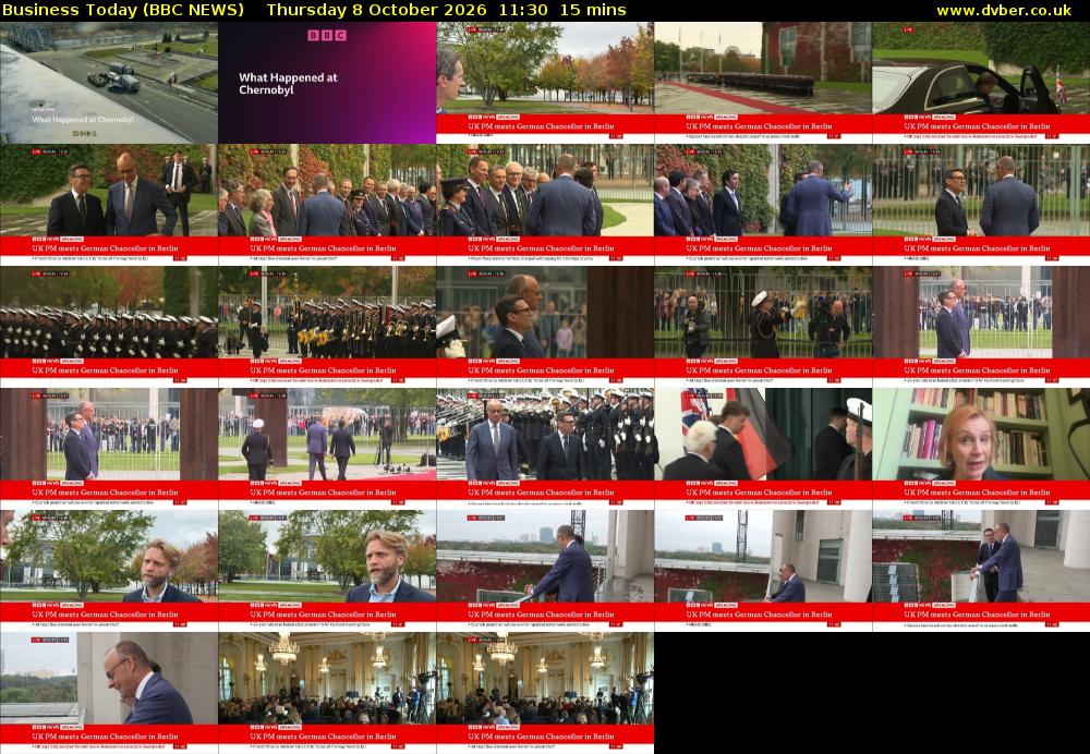 Business Today (BBC NEWS) Thursday 8 October 2026 11:30 - 11:45