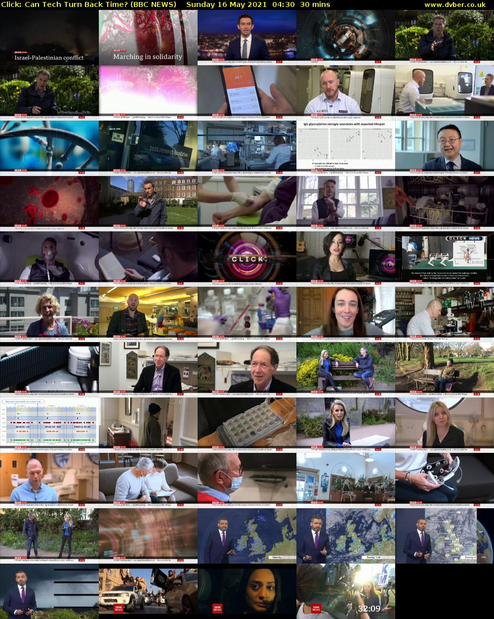 Click: Can Tech Turn Back Time? (BBC NEWS) Sunday 16 May 2021 04:30 - 05:00