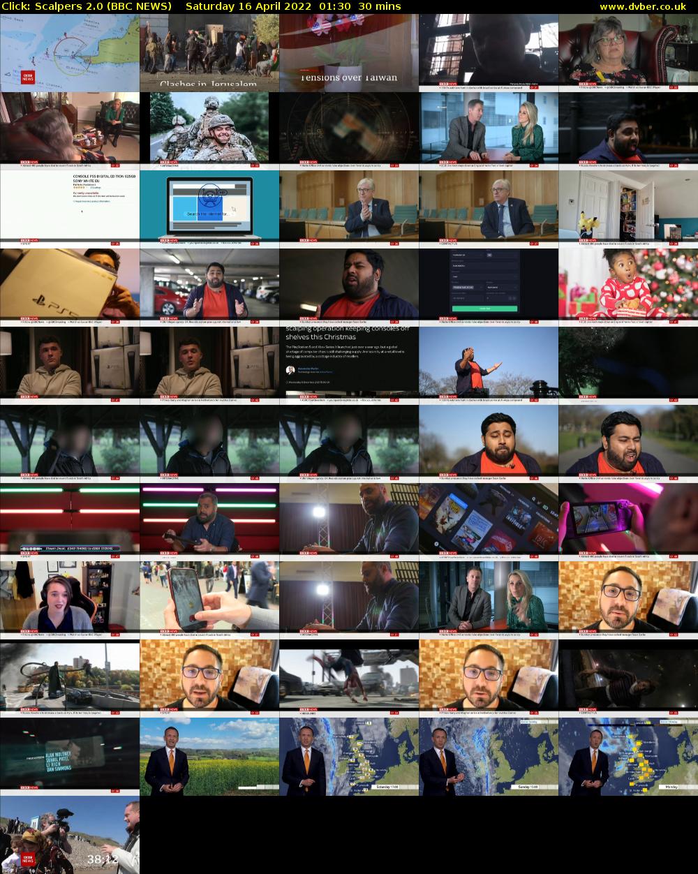 Click: Scalpers 2.0 (BBC NEWS) Saturday 16 April 2022 01:30 - 02:00