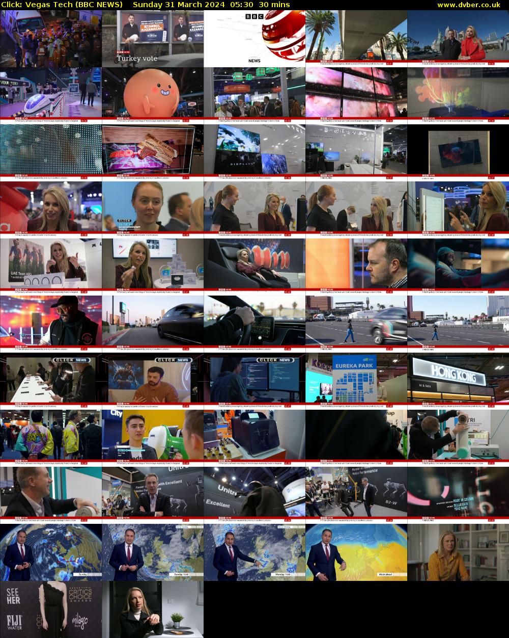 Click: Vegas Tech (BBC NEWS) Sunday 31 March 2024 05:30 - 06:00