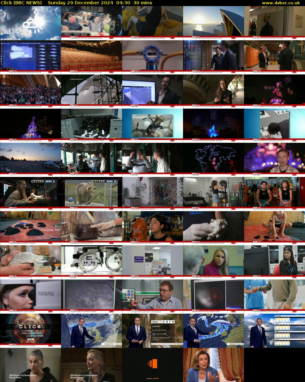 Click (BBC NEWS) Sunday 29 December 2024 04:30 - 05:00