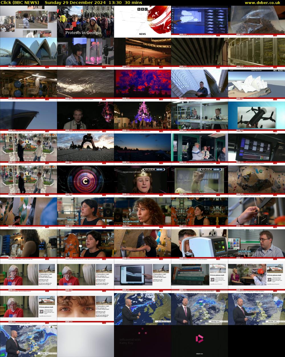 Click (BBC NEWS) Sunday 29 December 2024 13:30 - 14:00