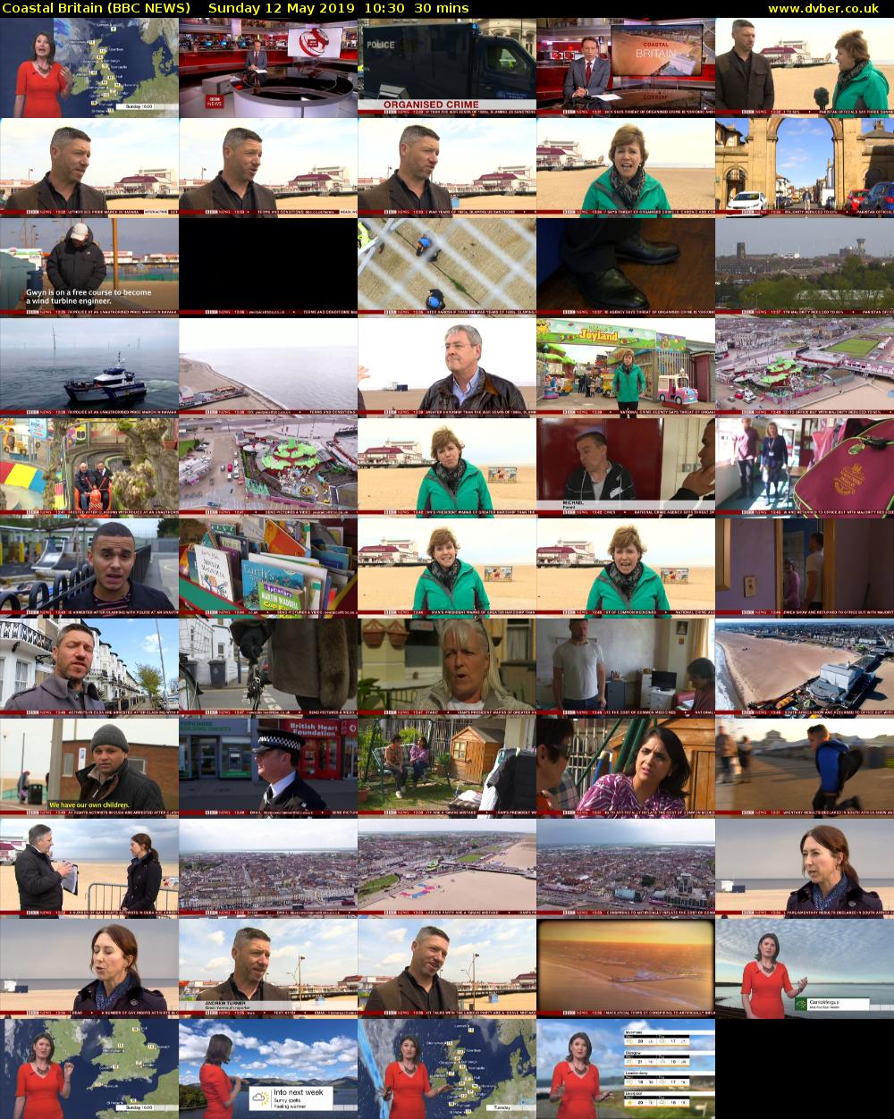 Coastal Britain (BBC NEWS) Sunday 12 May 2019 10:30 - 11:00