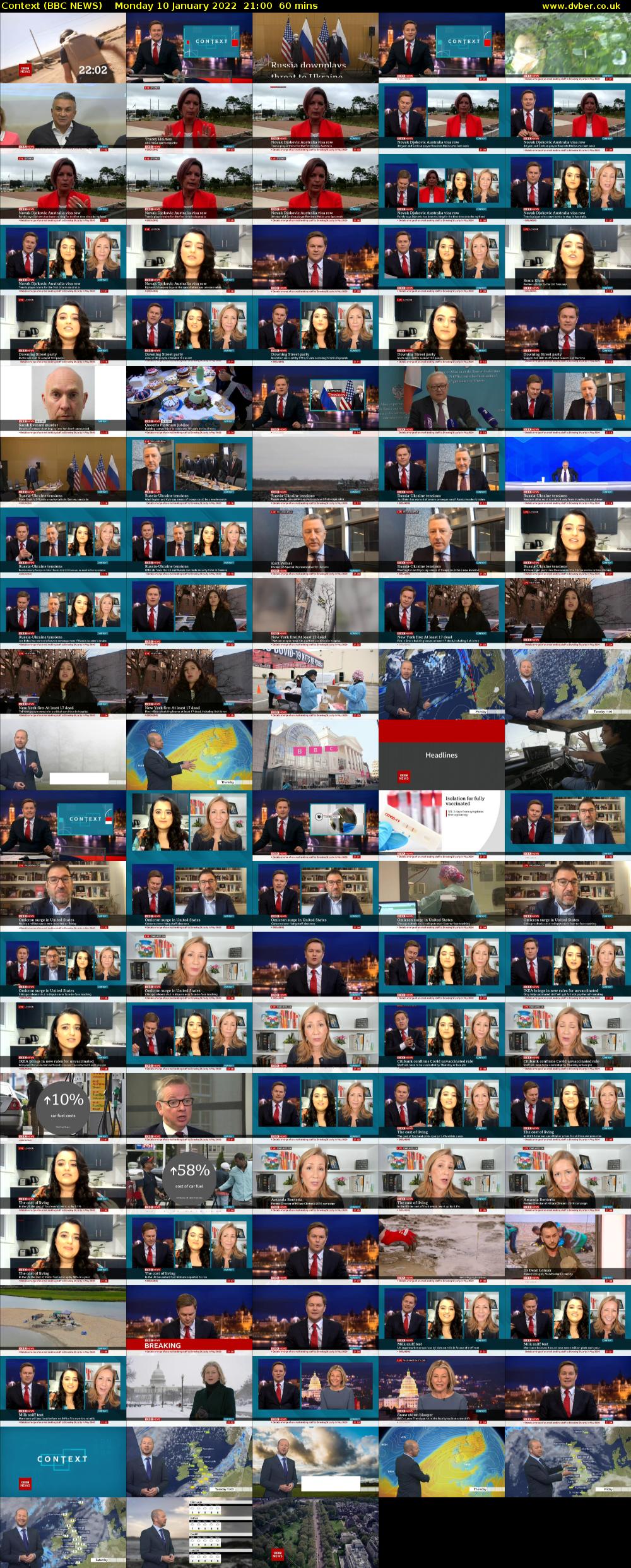 Context (BBC NEWS) Monday 10 January 2022 21:00 - 22:00