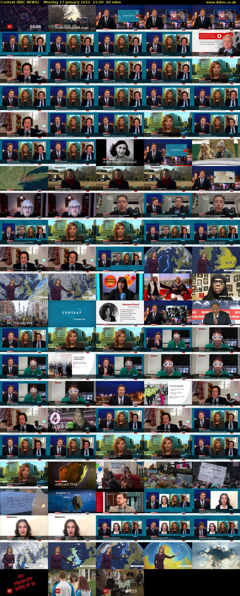 Context (BBC NEWS) Monday 17 January 2022 21:00 - 22:00