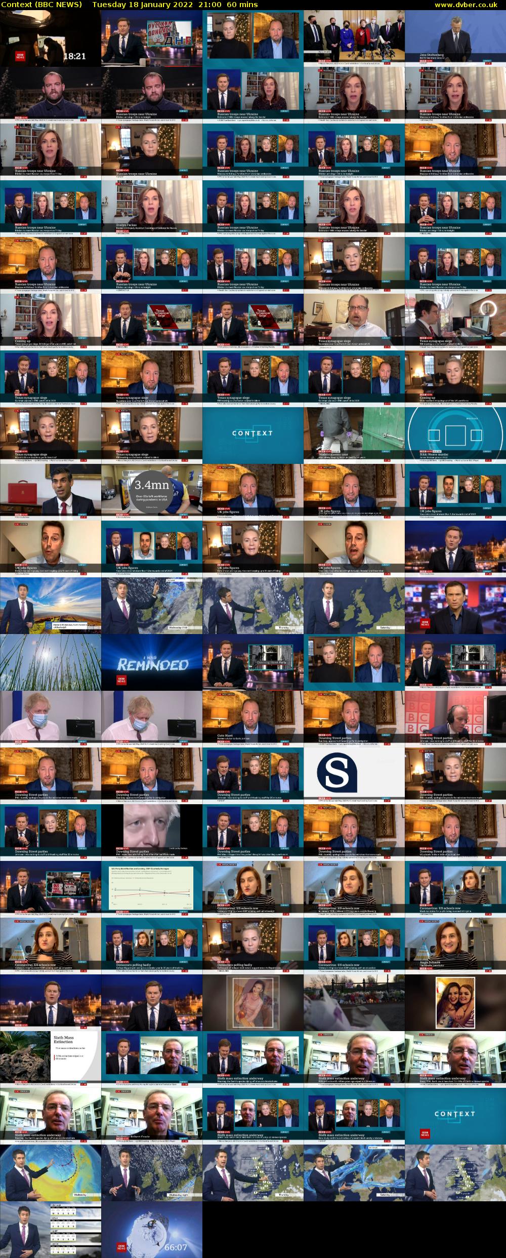 Context (BBC NEWS) Tuesday 18 January 2022 21:00 - 22:00