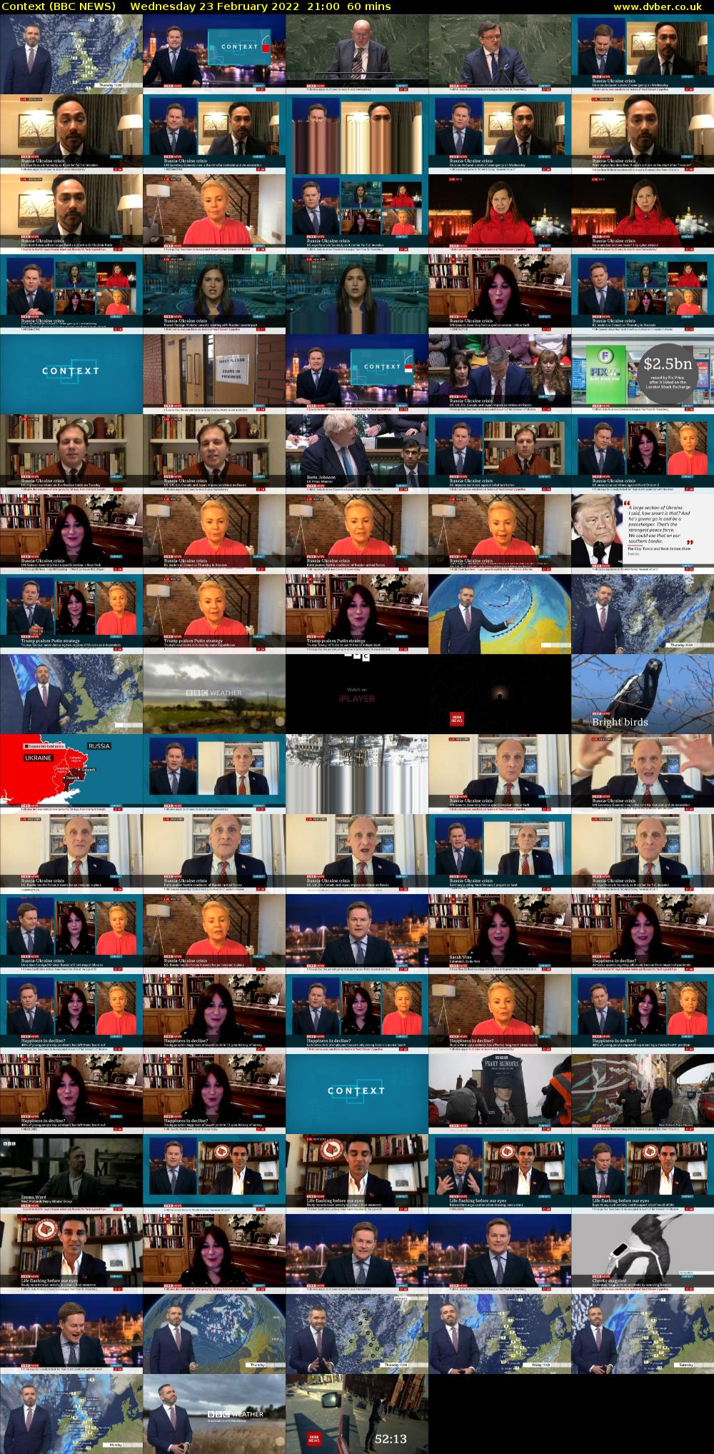 Context (BBC NEWS) Wednesday 23 February 2022 21:00 - 22:00