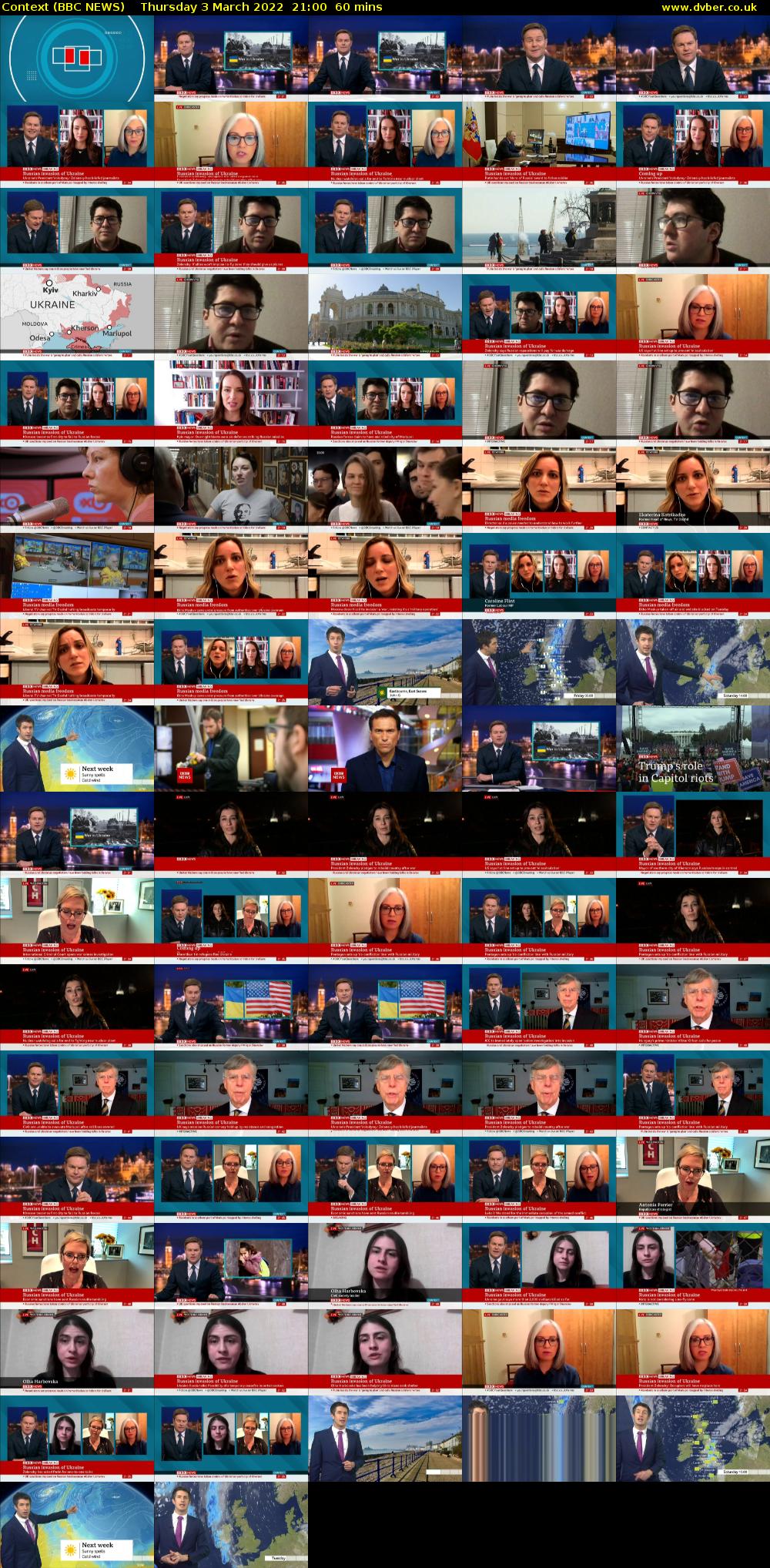 Context (BBC NEWS) Thursday 3 March 2022 21:00 - 22:00