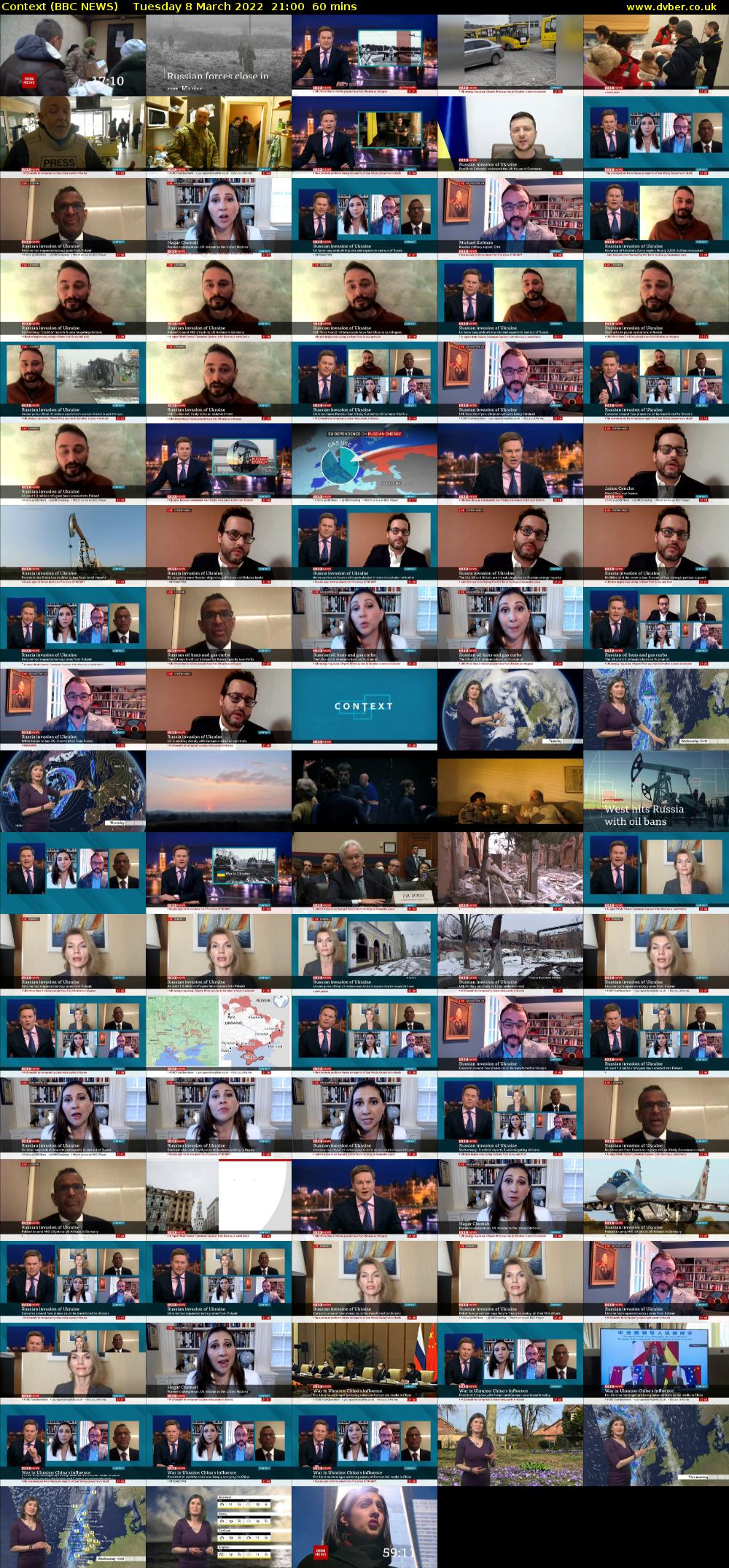 Context (BBC NEWS) Tuesday 8 March 2022 21:00 - 22:00