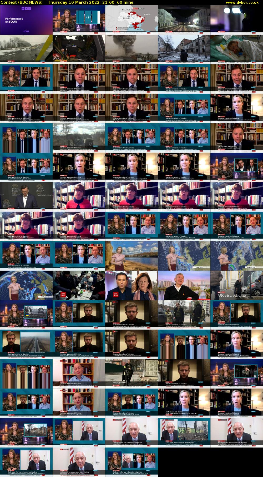Context (BBC NEWS) Thursday 10 March 2022 21:00 - 22:00