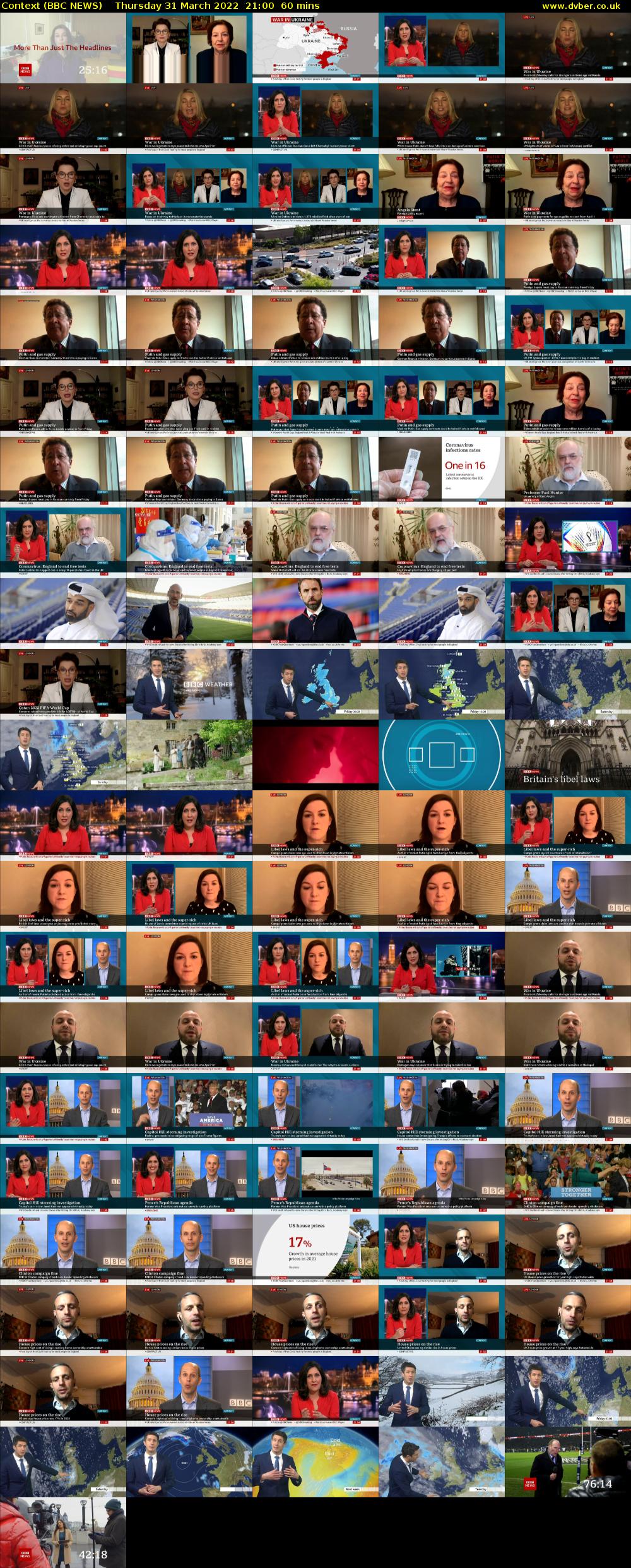 Context (BBC NEWS) Thursday 31 March 2022 21:00 - 22:00