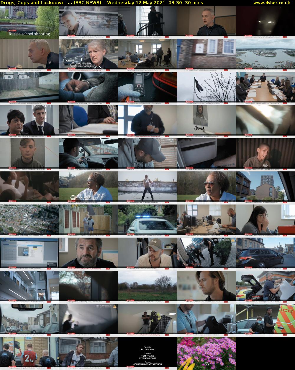 Drugs, Cops and Lockdown -... (BBC NEWS) Wednesday 12 May 2021 03:30 - 04:00