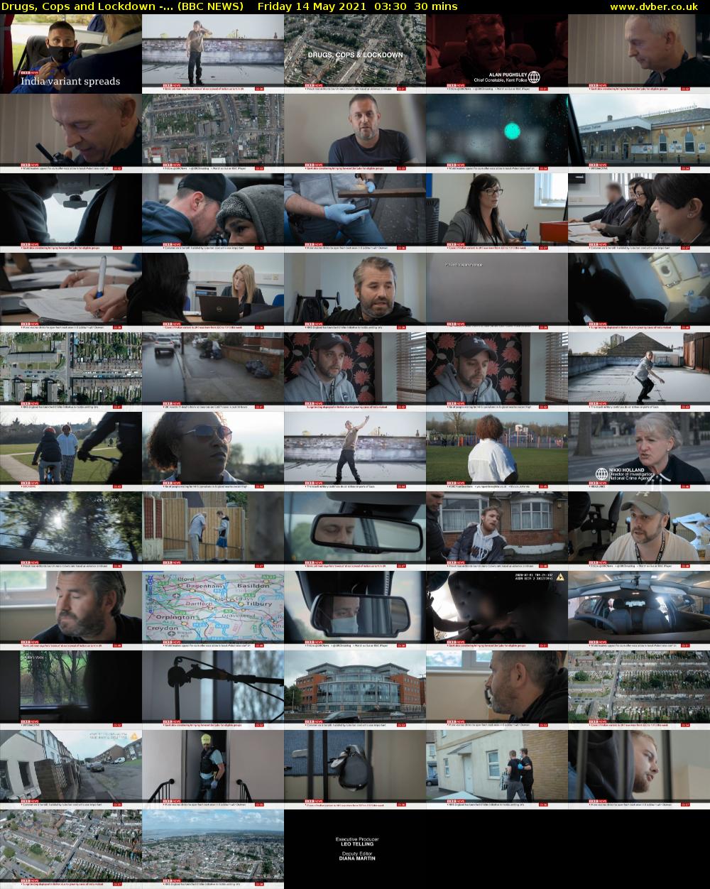 Drugs, Cops and Lockdown -... (BBC NEWS) Friday 14 May 2021 03:30 - 04:00